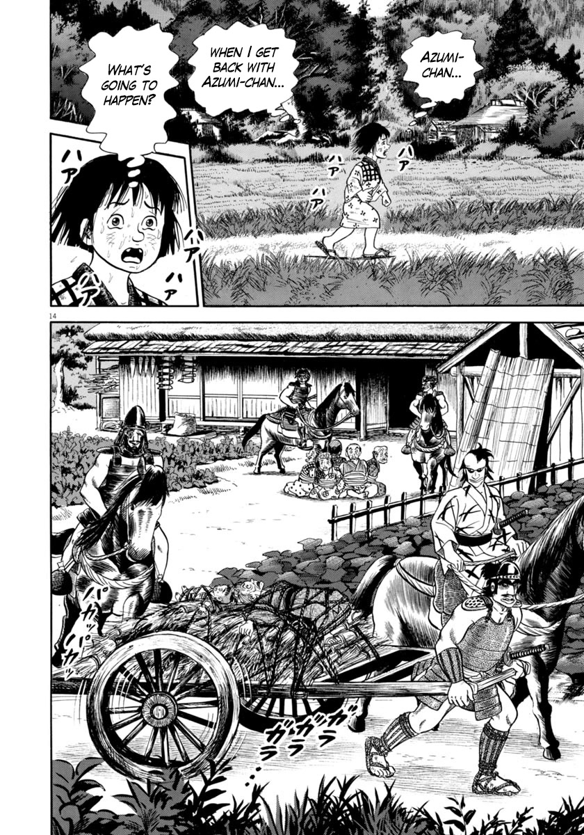 Azumi Chapter 323 page 14 - Chapter 323: Attack