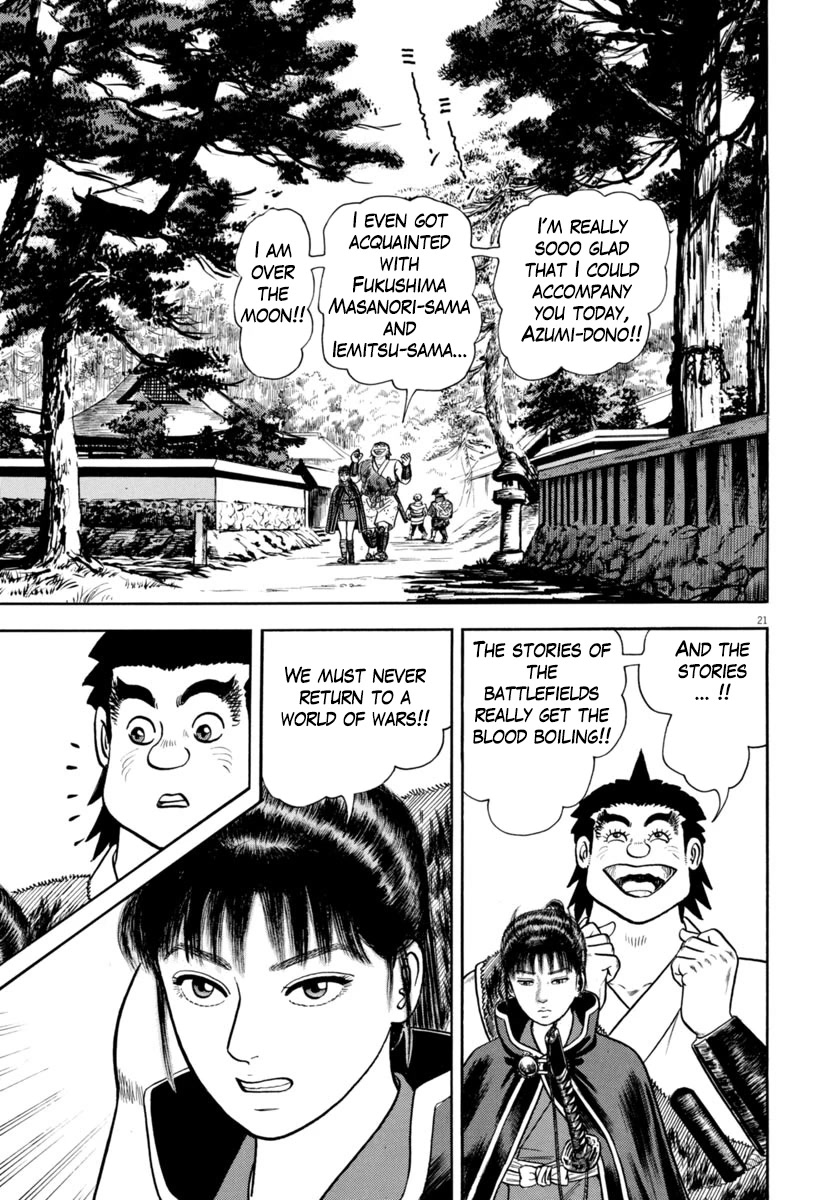Azumi Chapter 327 page 21 - Chapter 327: Conspiracy