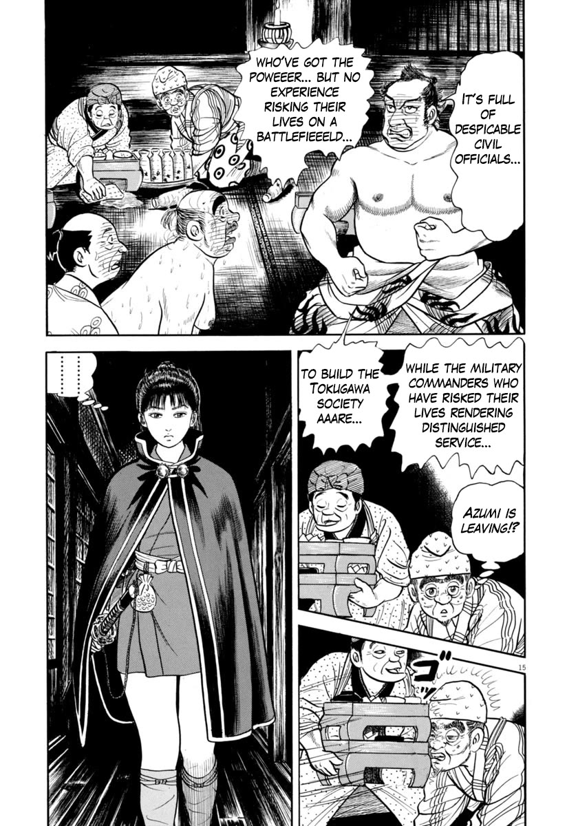 Azumi Chapter 335 page 15 - Chapter 335: Worry