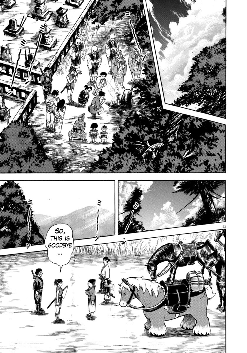 Azumi Chapter 347 page 23 - Chapter 347: Departure