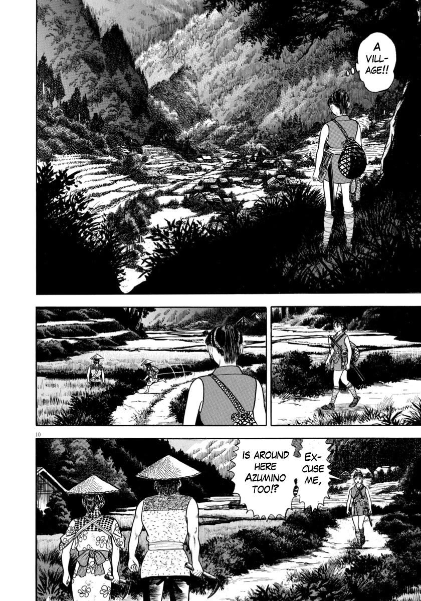 Azumi Chapter 348 page 10 - Chapter 348: The Hidden Village