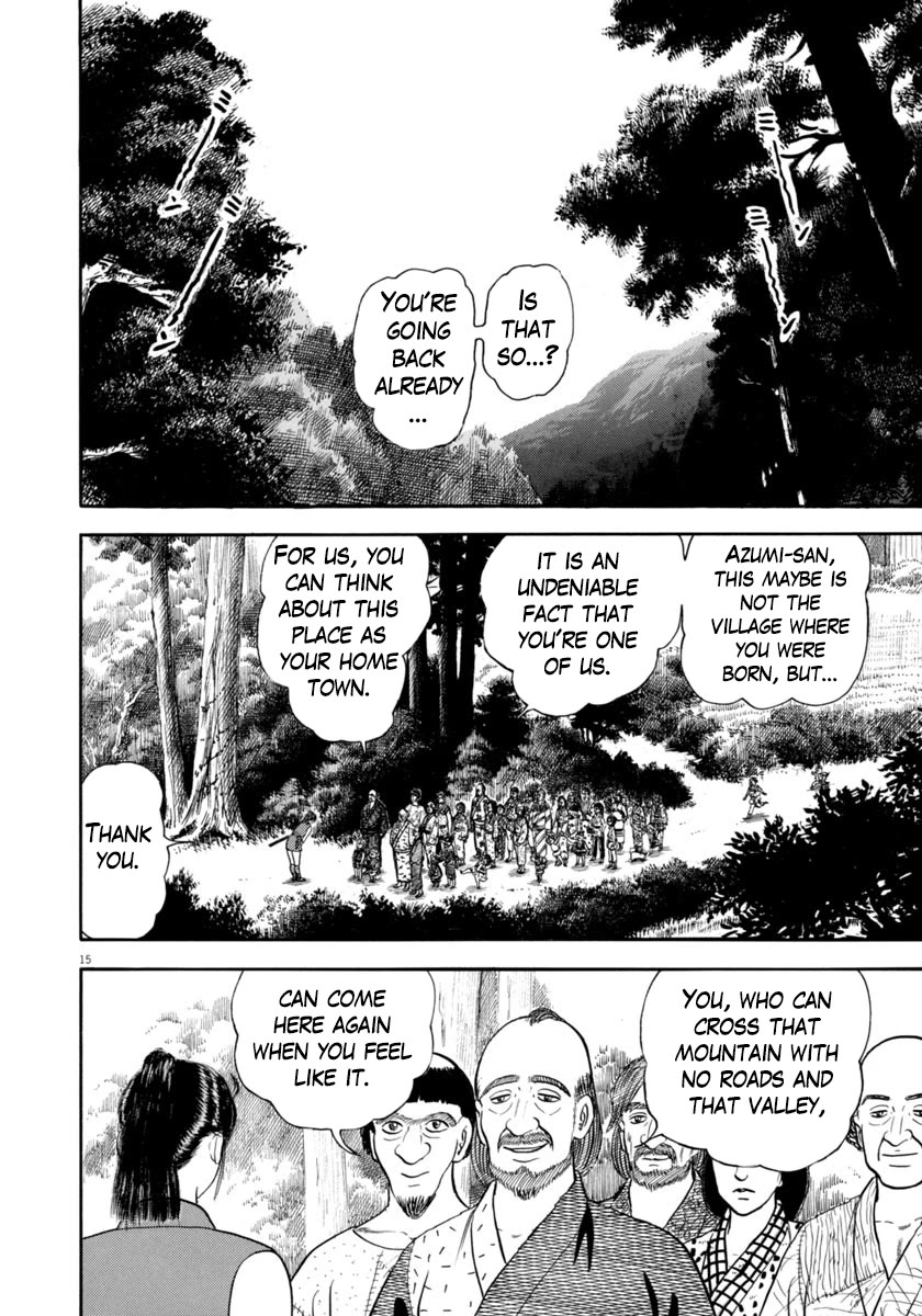 Azumi Chapter 349 page 16 - Chapter 349: The Journey [END]