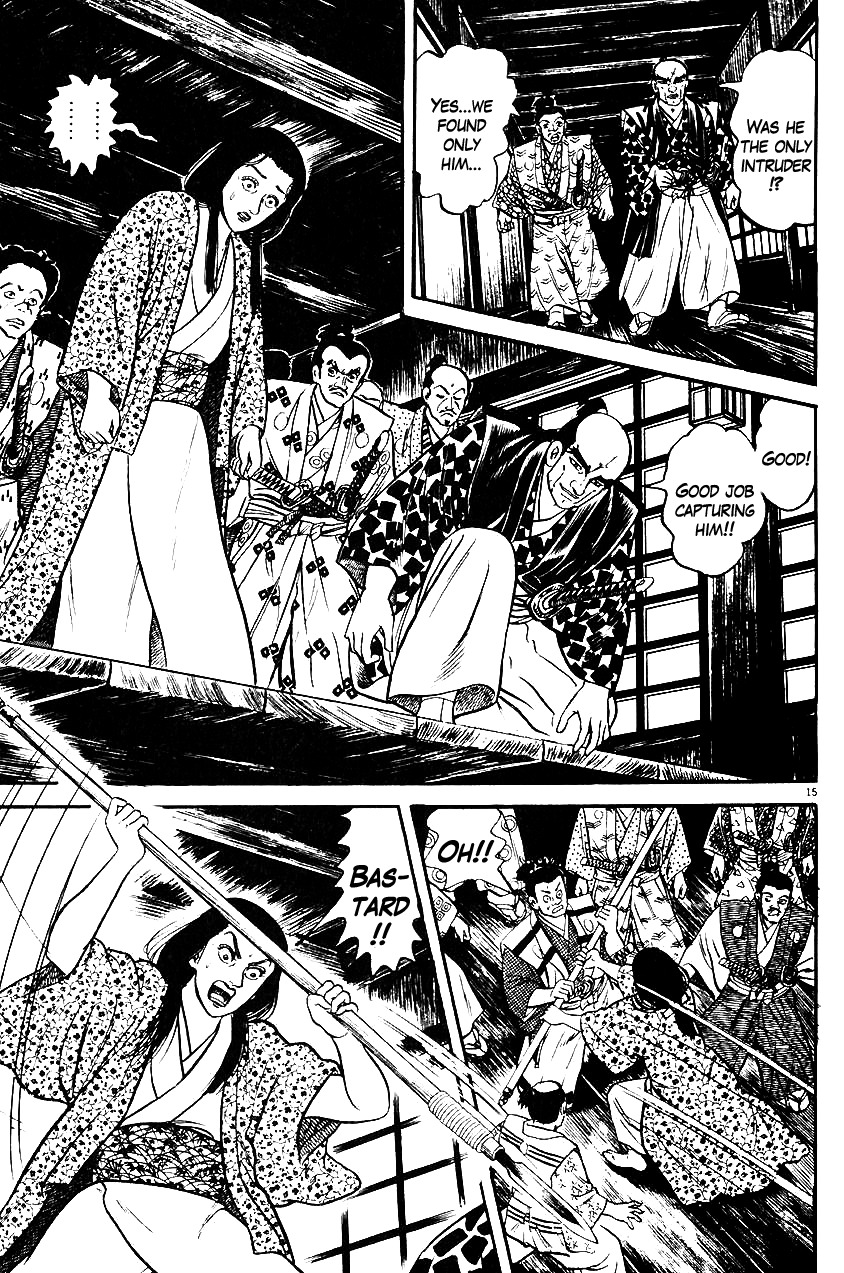 Azumi Chapter 35 page 15 - Chapter 35: Lady Yodo's Hatred