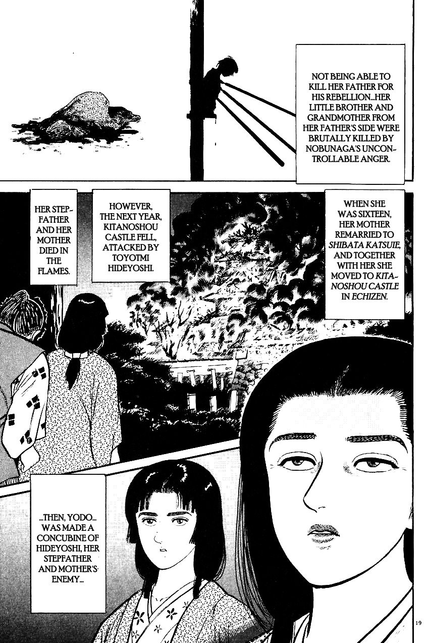 Azumi Chapter 35 page 19 - Chapter 35: Lady Yodo's Hatred