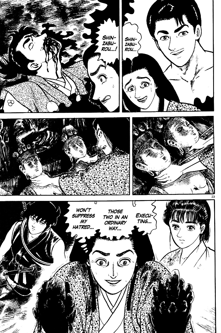 Azumi Chapter 35 page 23 - Chapter 35: Lady Yodo's Hatred