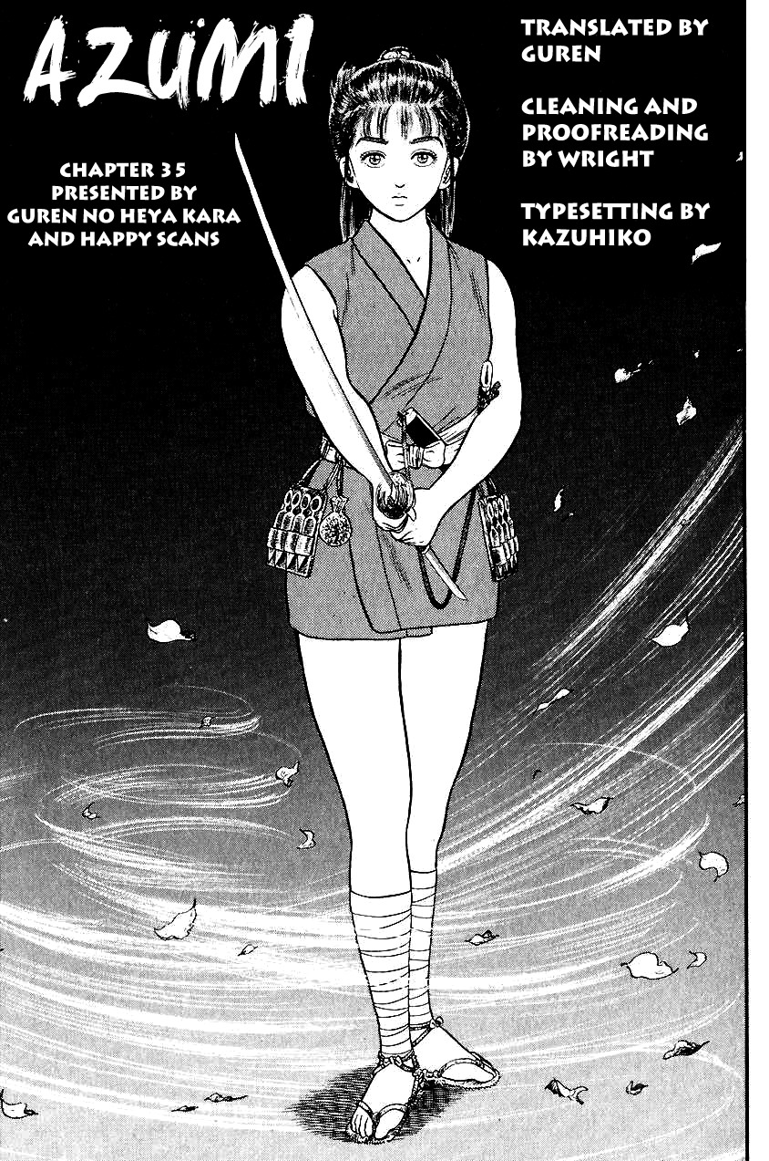 Azumi Chapter 35 page 25 - Chapter 35: Lady Yodo's Hatred
