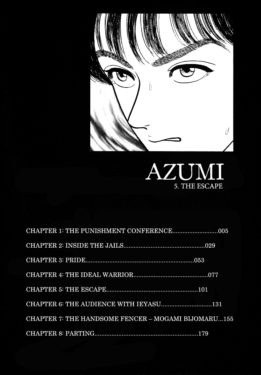 Azumi Chapter 36 page 4 - Chapter 36: The Punishment Conference