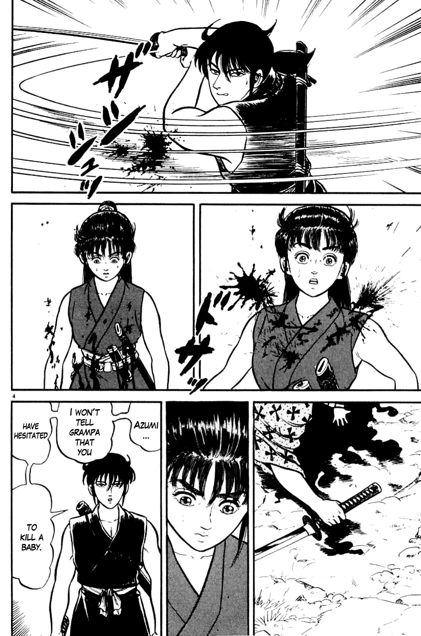 Azumi Chapter 4 page 4 - Chapter 4: The Innocents Slaughter