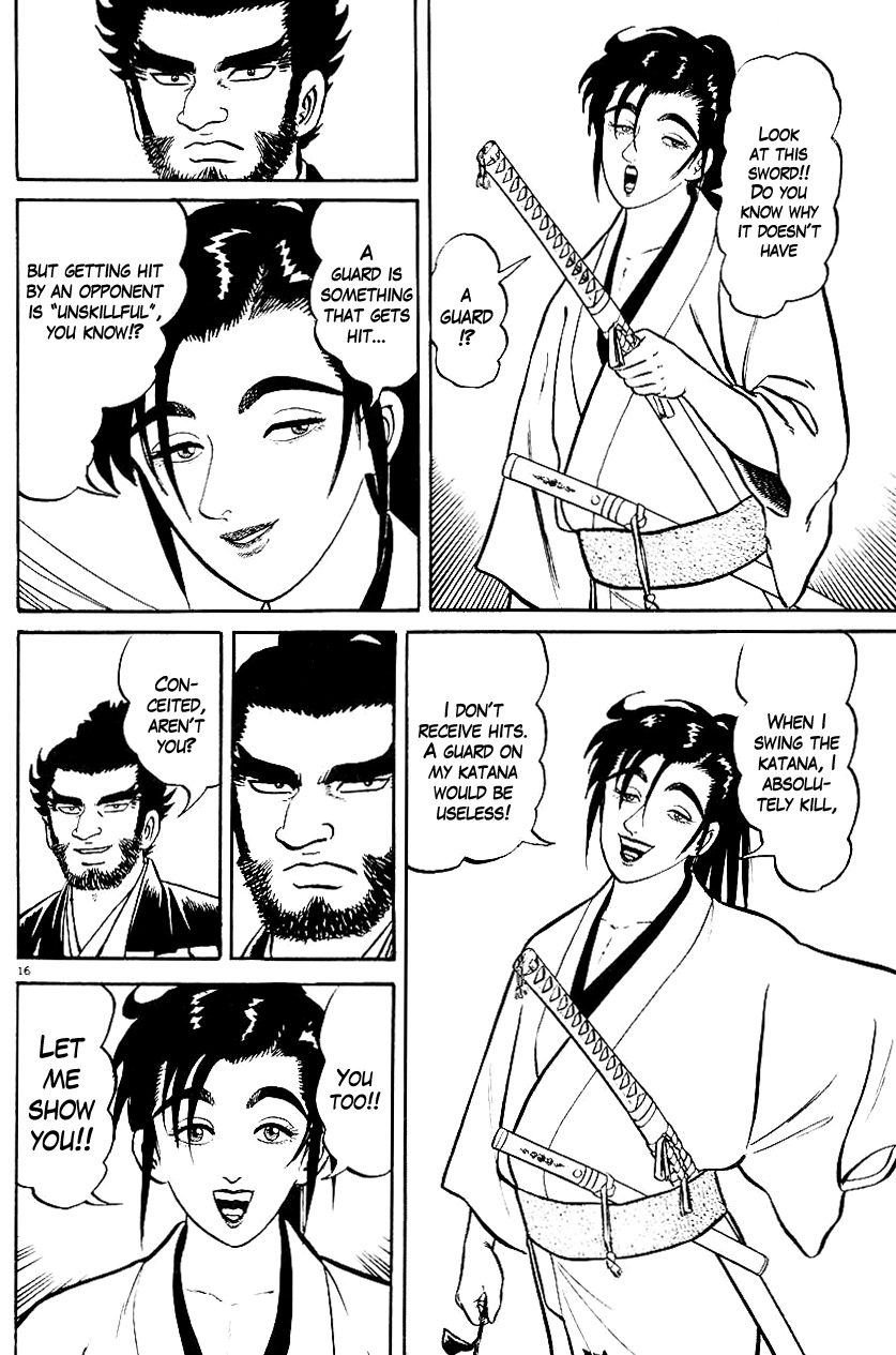 Azumi Chapter 41 page 16 - Chapter 41: The Audience With Ieyasu