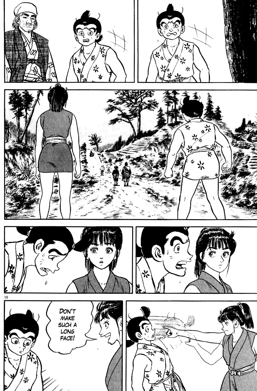 Azumi Chapter 42 page 10 - Chapter 42: The Handsome Fencer - Mogami Bijomaru