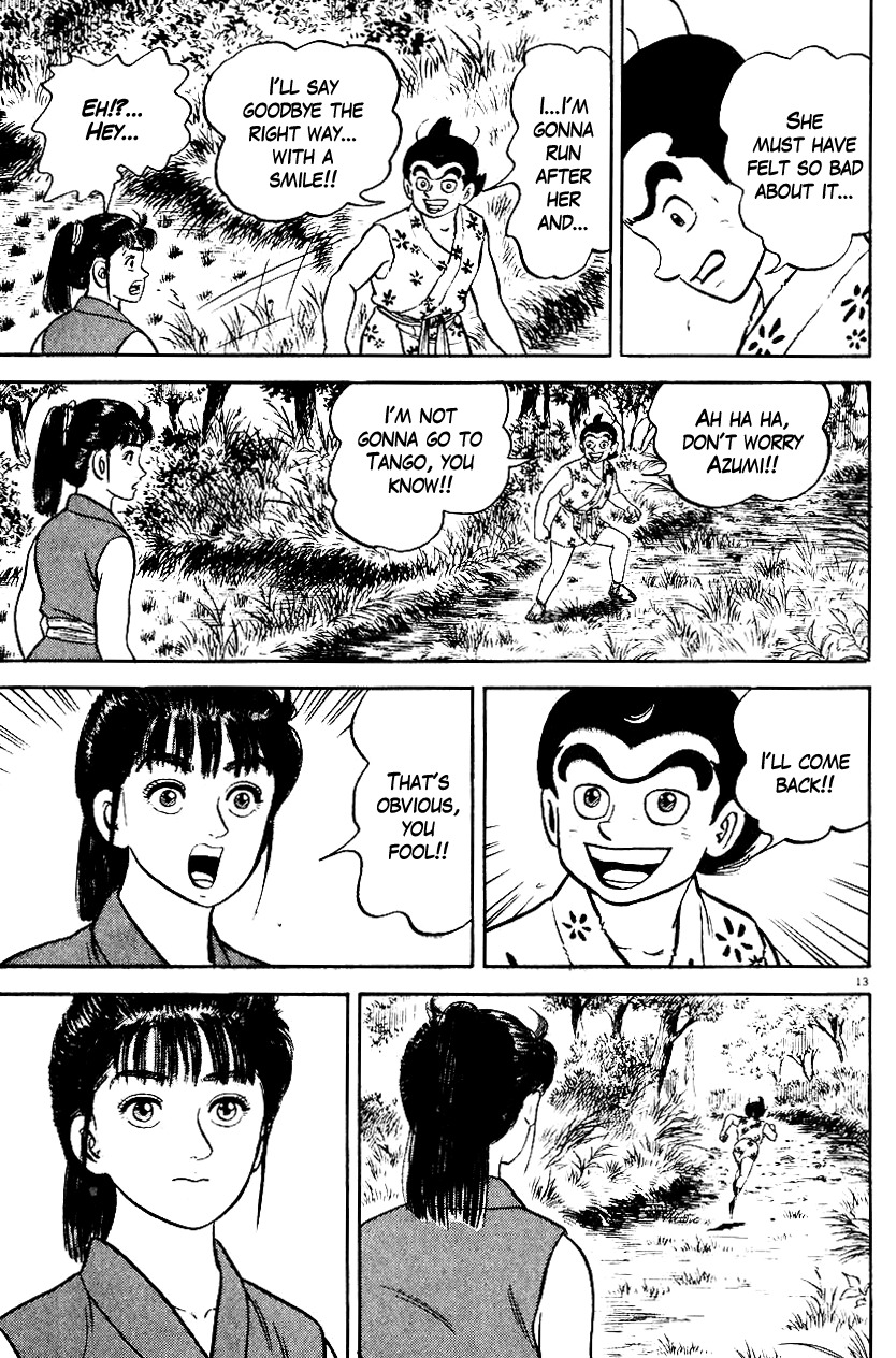 Azumi Chapter 42 page 13 - Chapter 42: The Handsome Fencer - Mogami Bijomaru