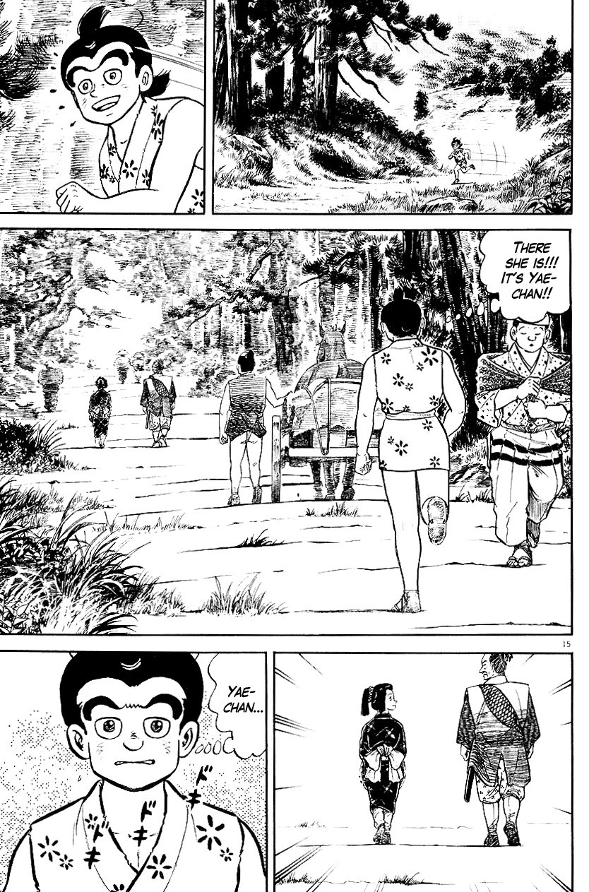 Azumi Chapter 42 page 15 - Chapter 42: The Handsome Fencer - Mogami Bijomaru