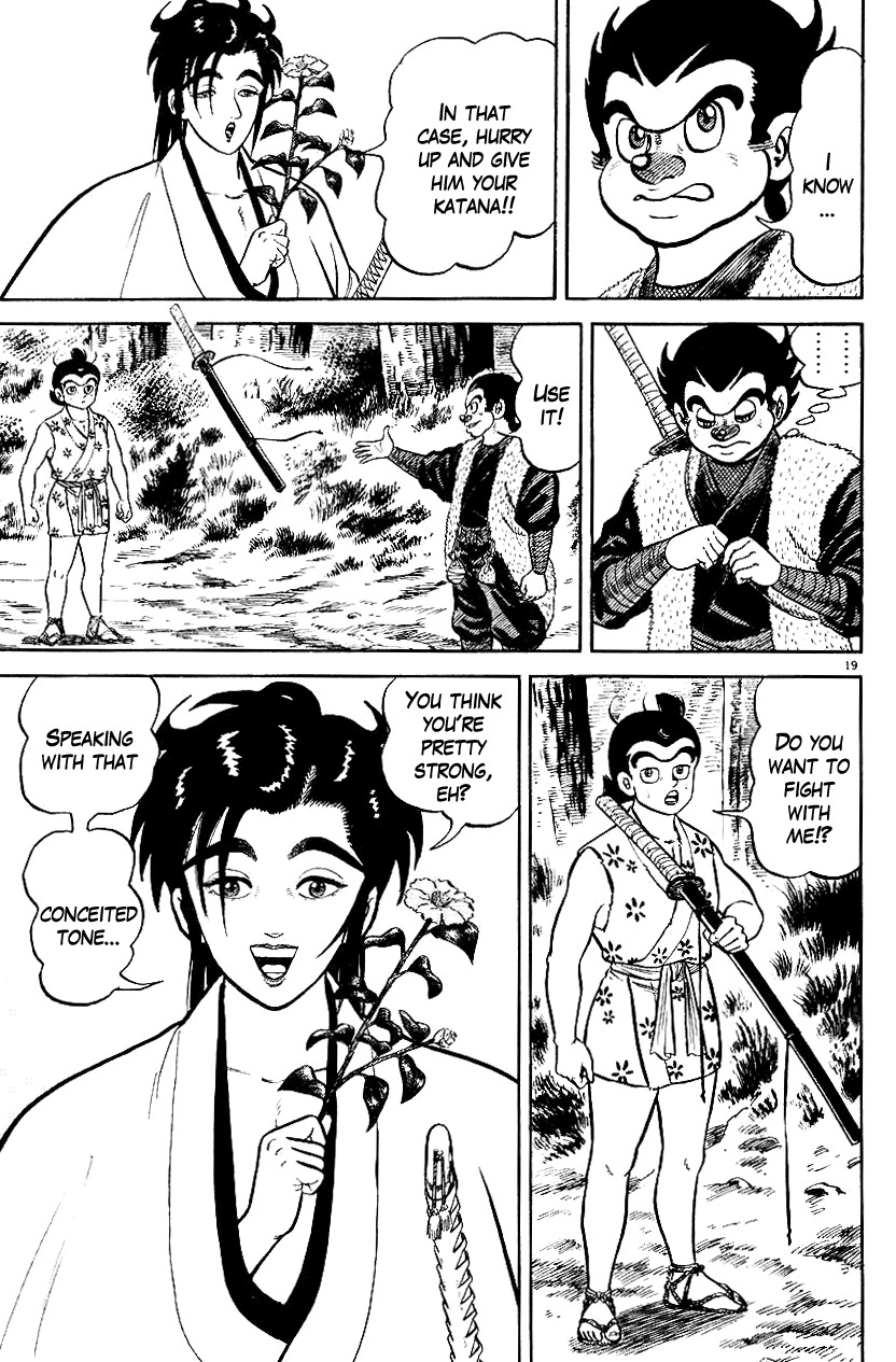 Azumi Chapter 42 page 19 - Chapter 42: The Handsome Fencer - Mogami Bijomaru
