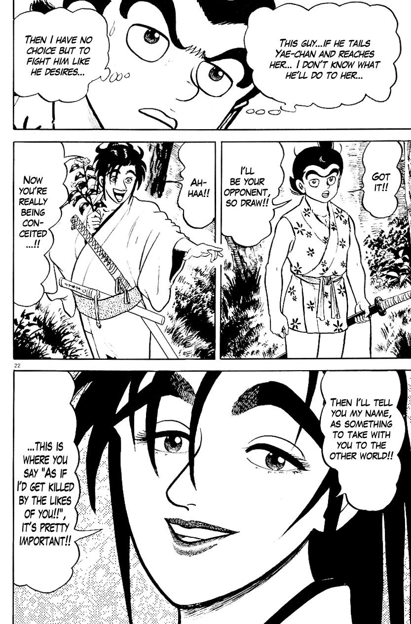 Azumi Chapter 42 page 22 - Chapter 42: The Handsome Fencer - Mogami Bijomaru