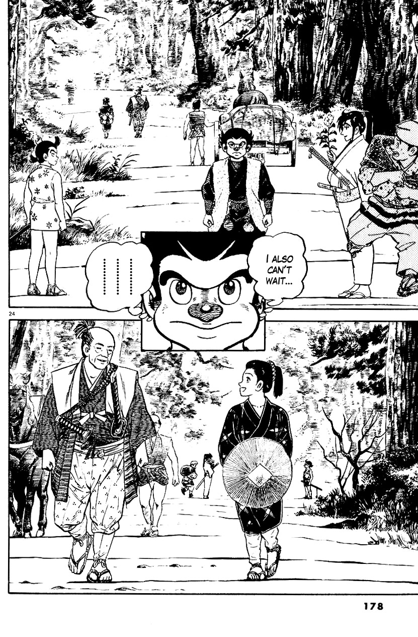 Azumi Chapter 42 page 25 - Chapter 42: The Handsome Fencer - Mogami Bijomaru