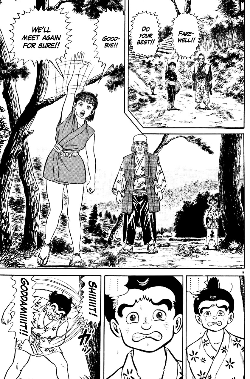 Azumi Chapter 42 page 9 - Chapter 42: The Handsome Fencer - Mogami Bijomaru