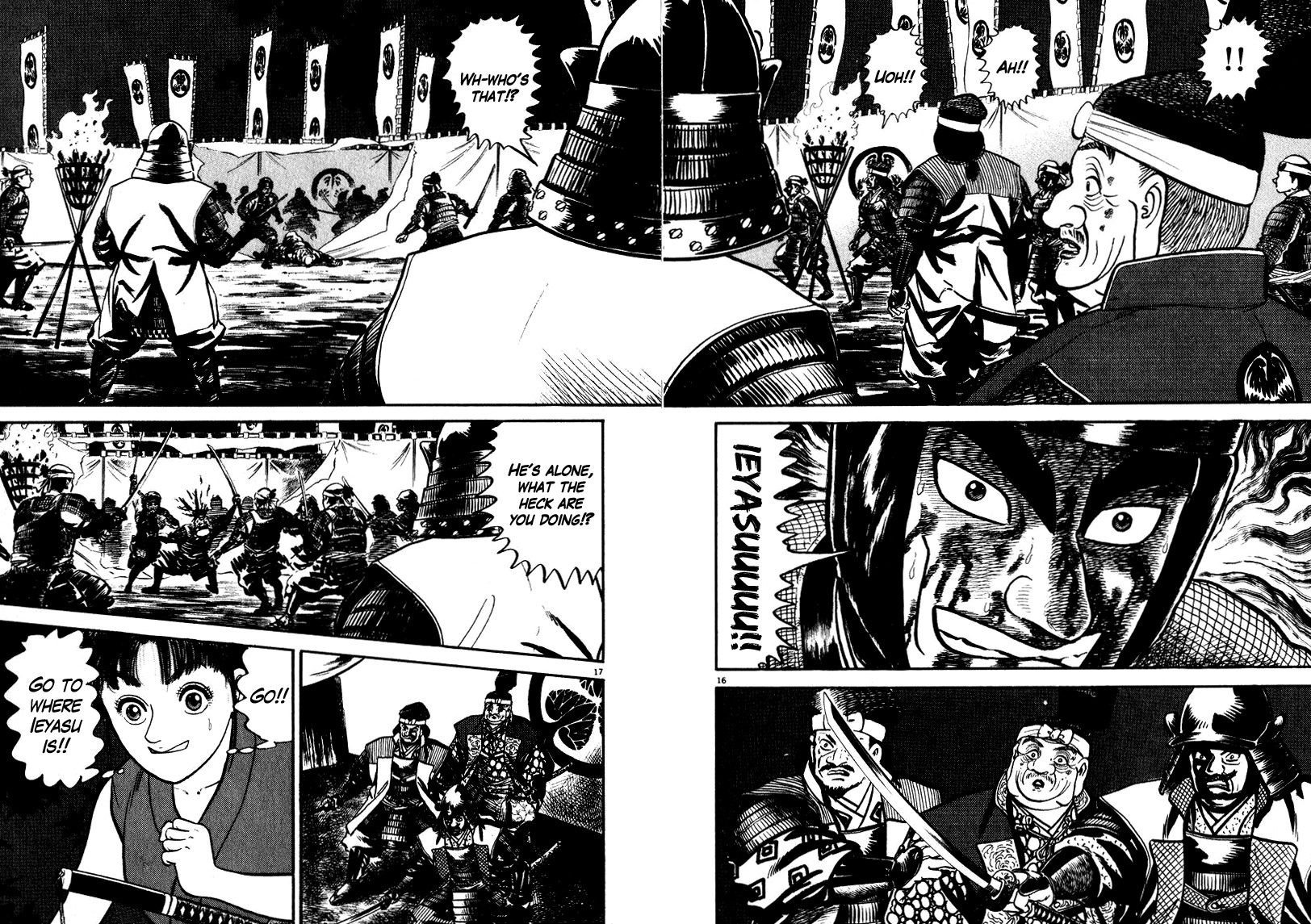 Azumi Chapter 49 page 16 - Chapter 49: A Warrior in Flames