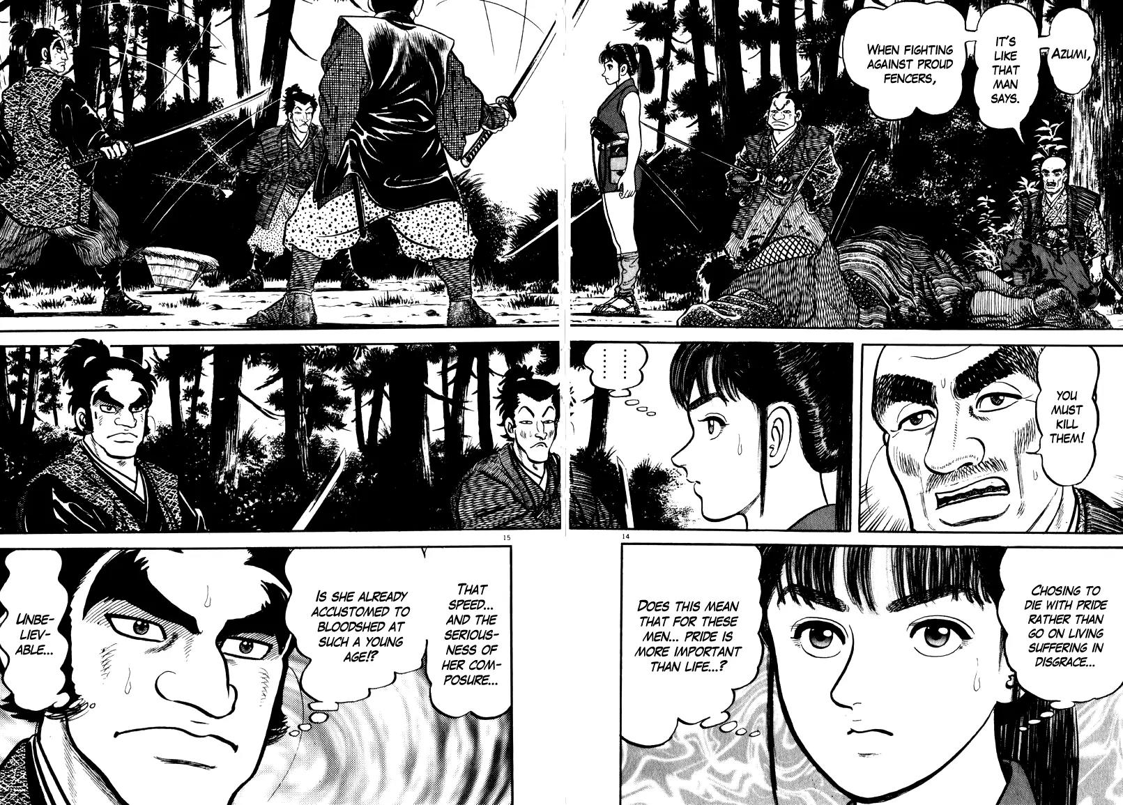 Azumi Chapter 52 page 17 - Chapter 52