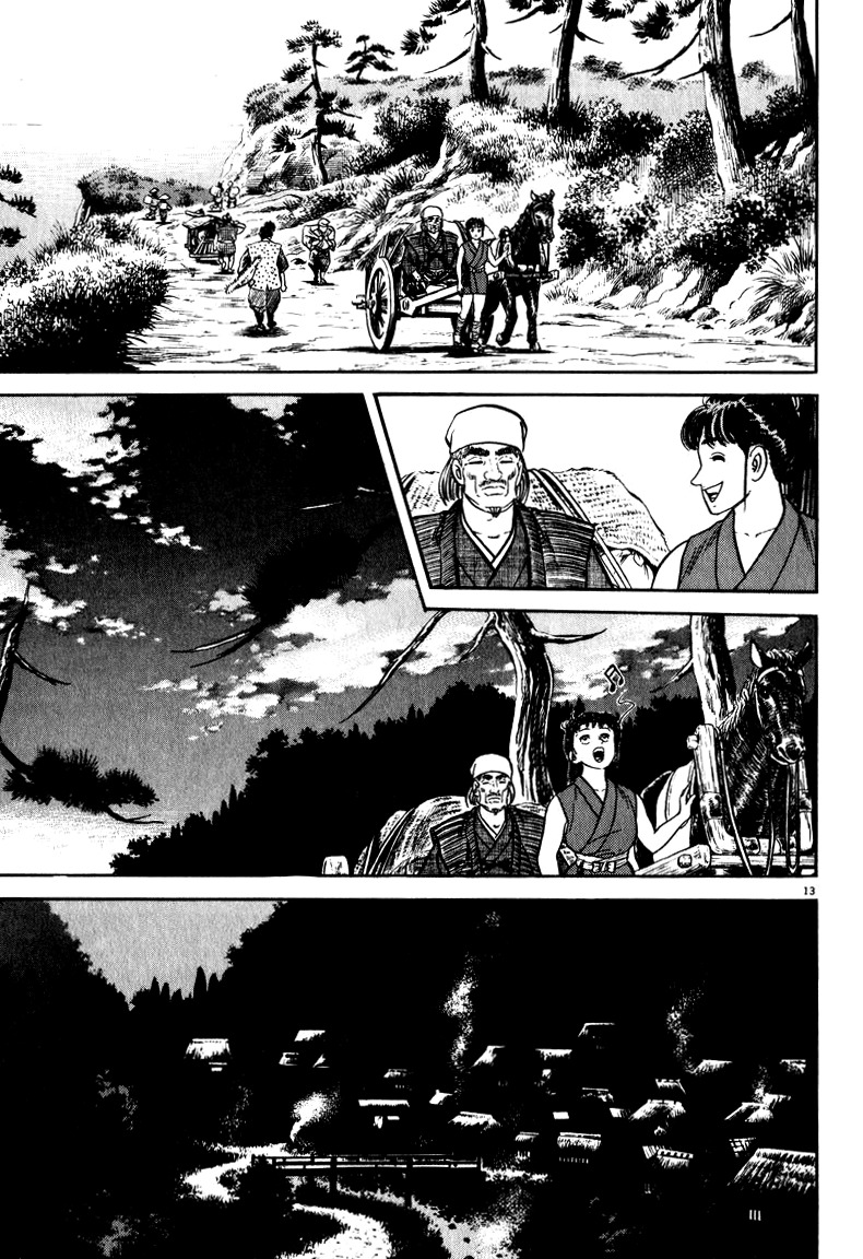 Azumi Chapter 54 page 13 - Chapter 54: Hidetada and Munenori