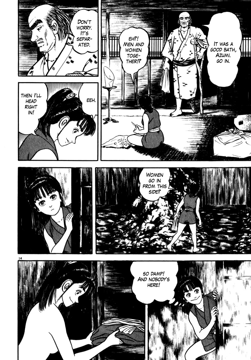 Azumi Chapter 54 page 14 - Chapter 54: Hidetada and Munenori