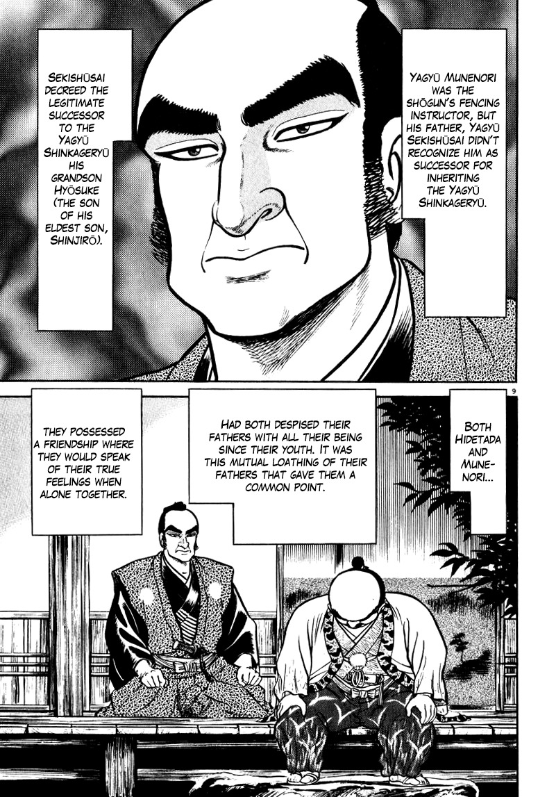 Azumi Chapter 54 page 9 - Chapter 54: Hidetada and Munenori