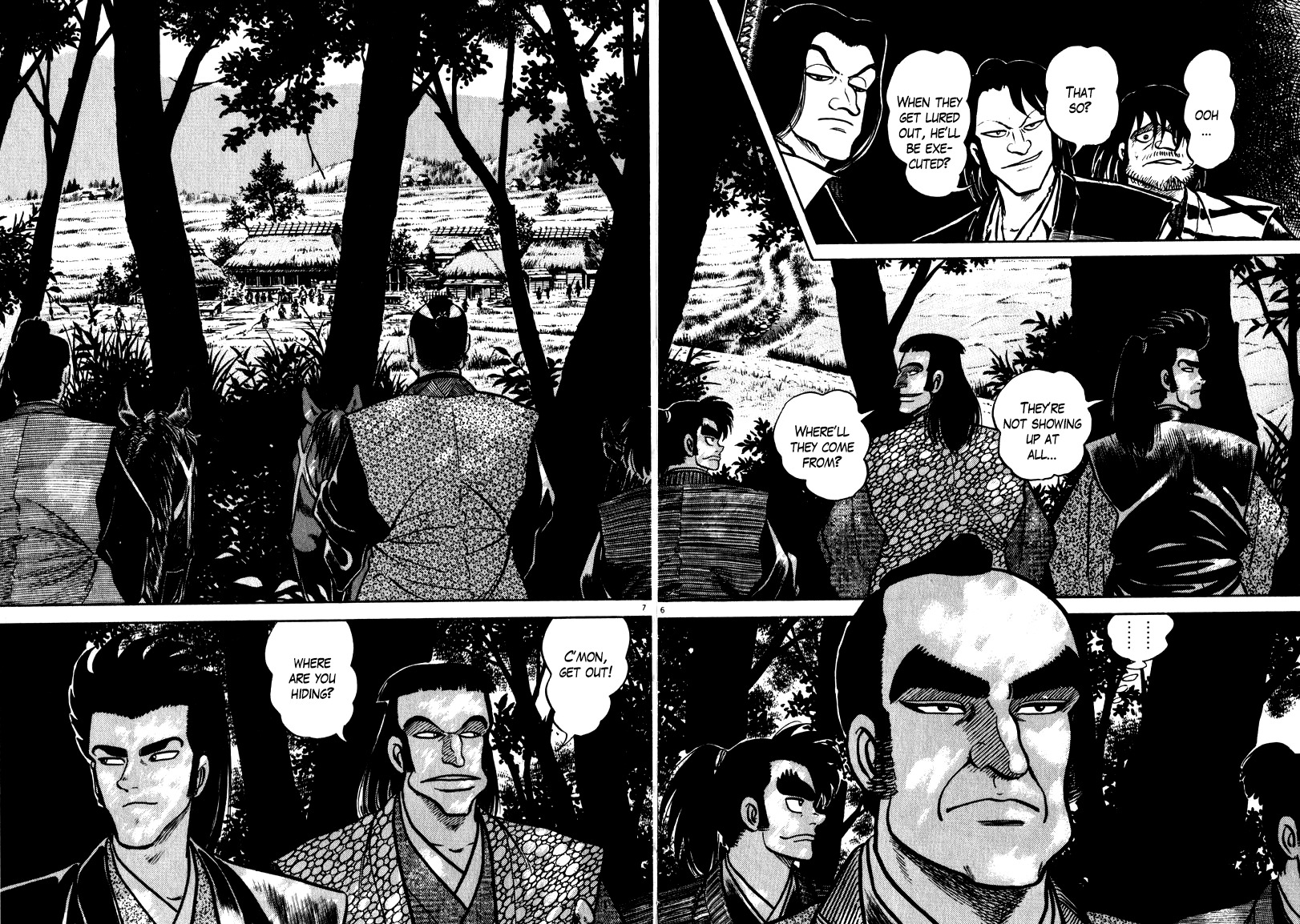 Azumi Chapter 57 page 6 - Chapter 57: Outlaws and pride in one's own skills