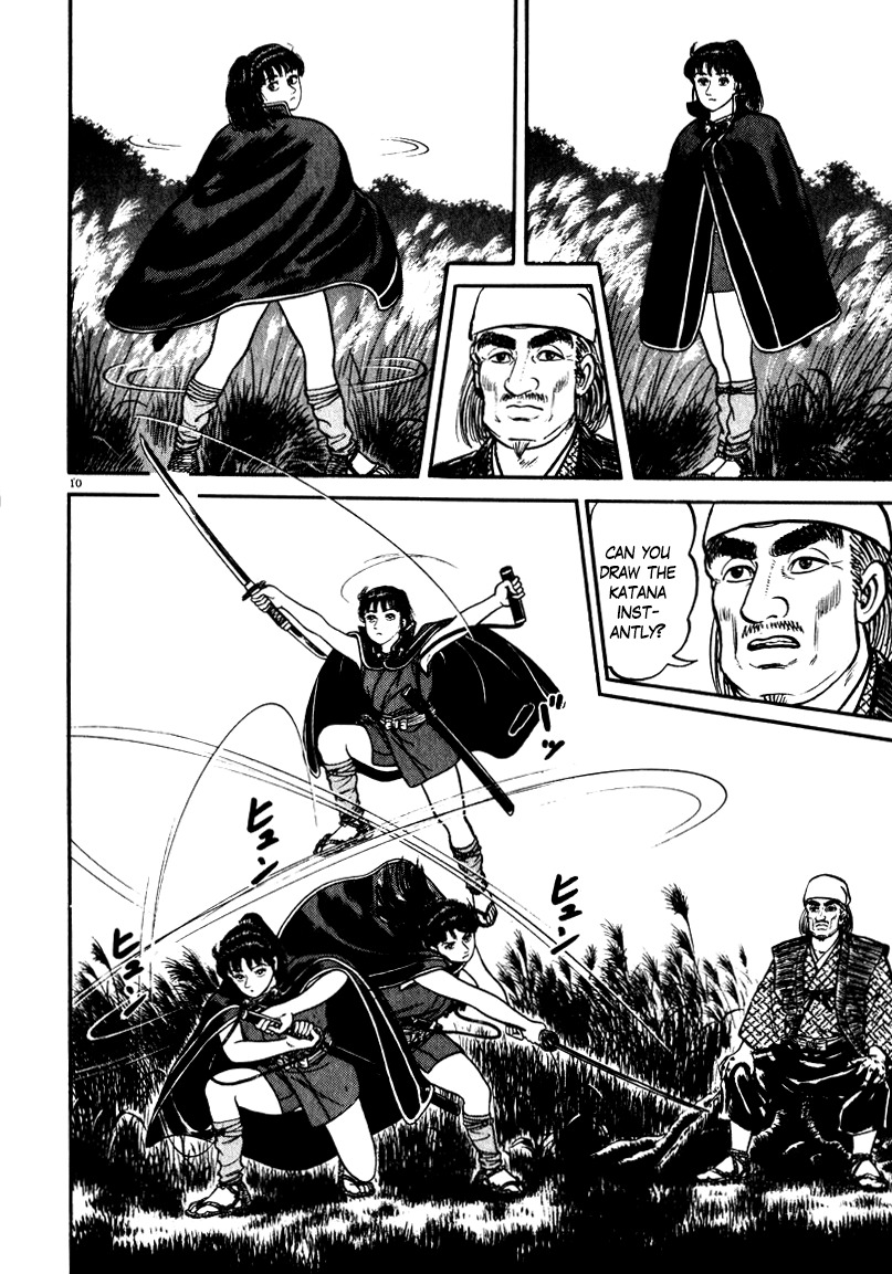 Azumi Chapter 59 page 10 - Chapter 59: The Reed Pipes and the Cloak