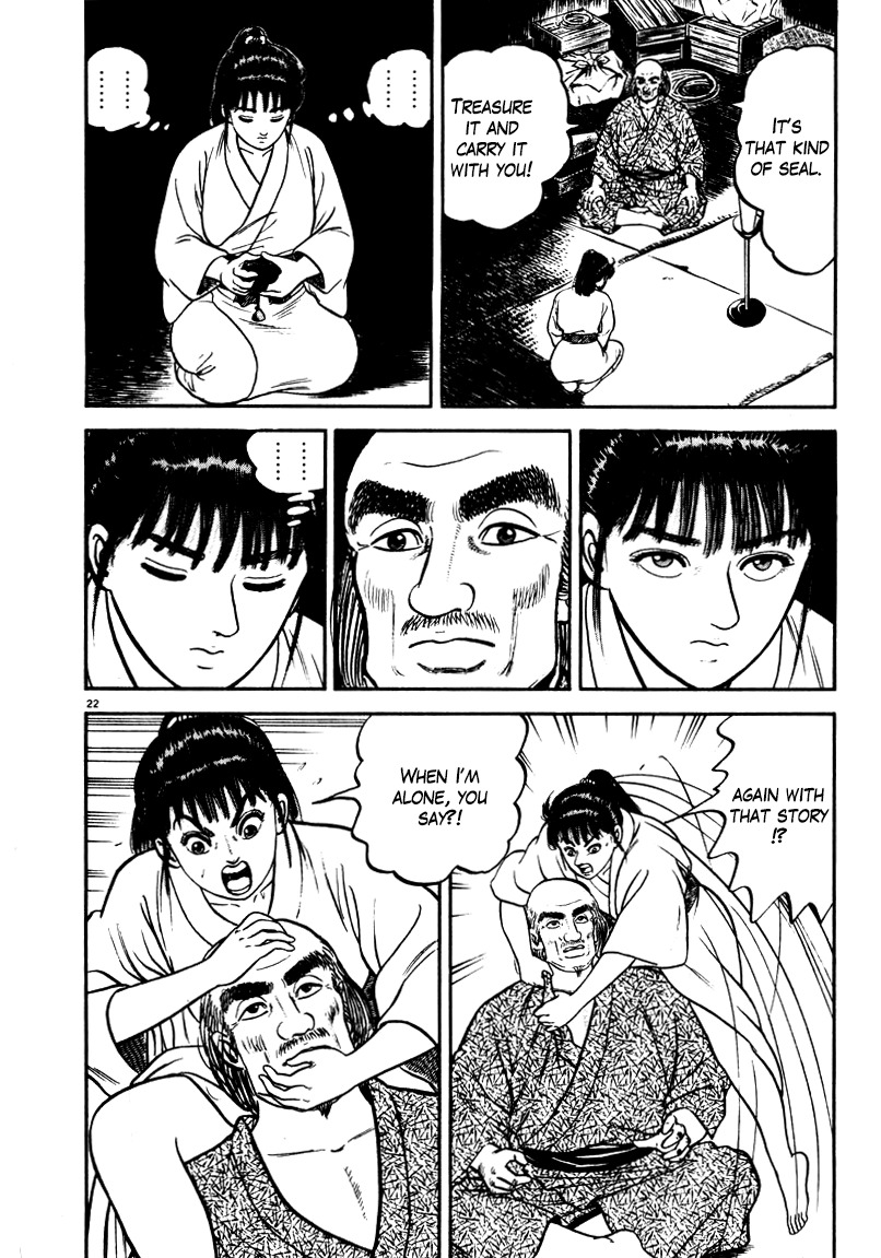 Azumi Chapter 59 page 22 - Chapter 59: The Reed Pipes and the Cloak