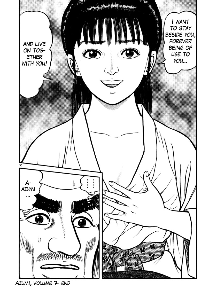Azumi Chapter 59 page 30 - Chapter 59: The Reed Pipes and the Cloak