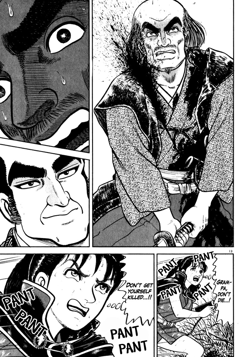 Azumi Chapter 62 page 13 - Chapter 62: Grampa and Munenori