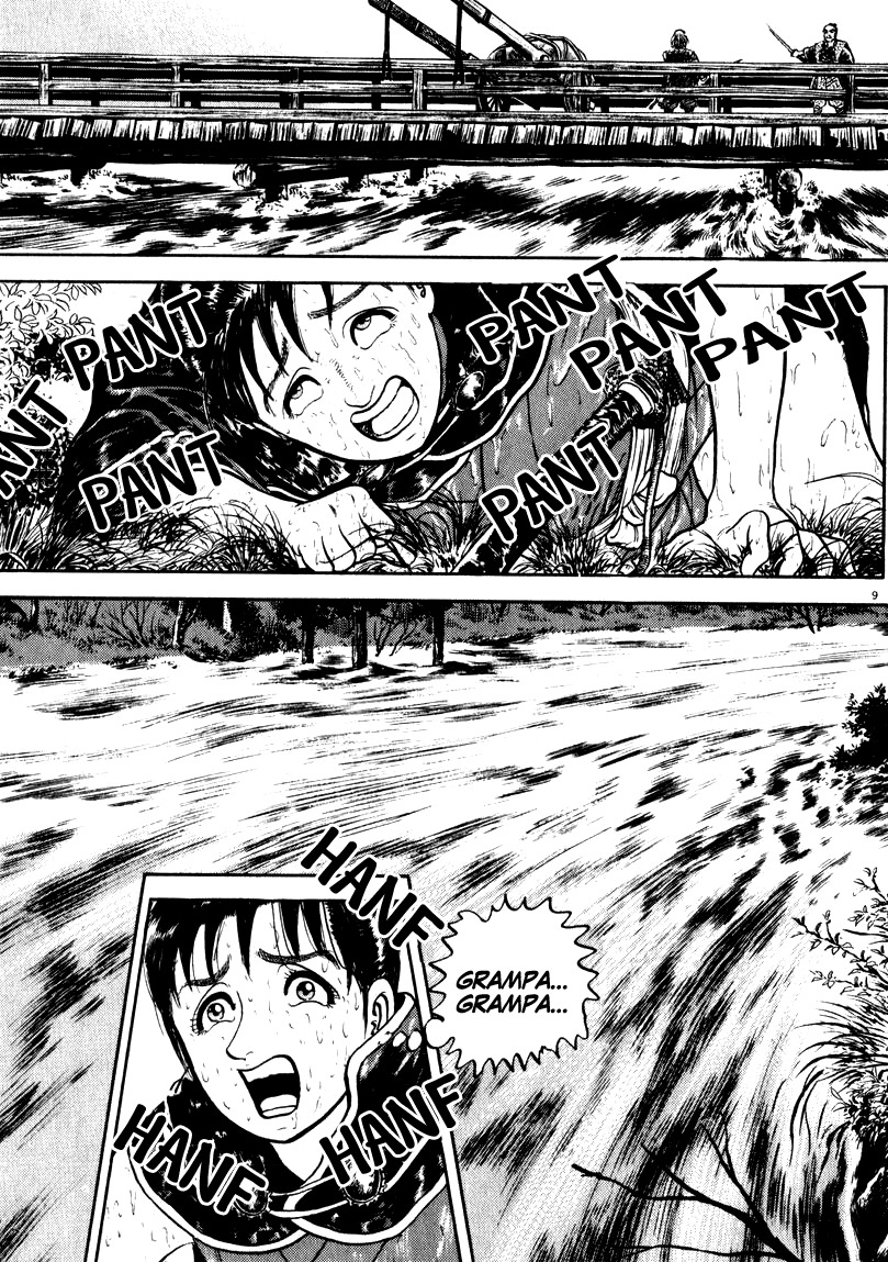 Azumi Chapter 62 page 9 - Chapter 62: Grampa and Munenori