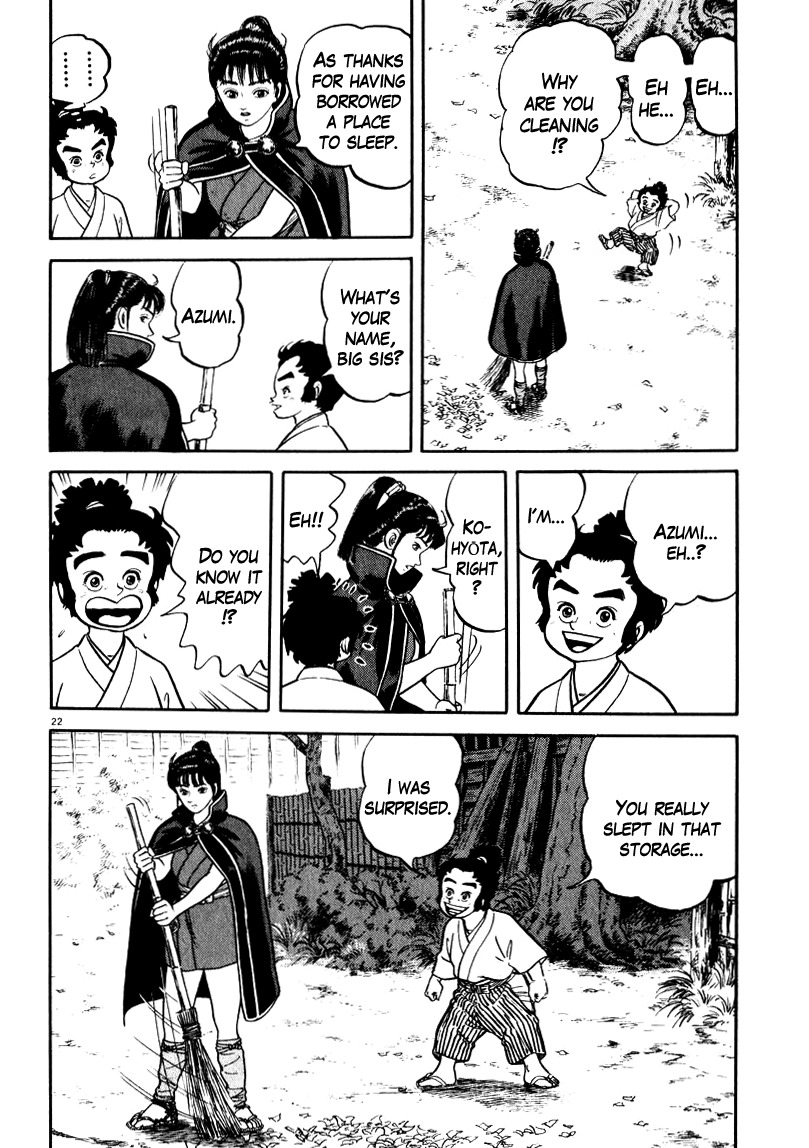 Azumi Chapter 65 page 22 - Chapter 65: Meeting Again With Kanbee