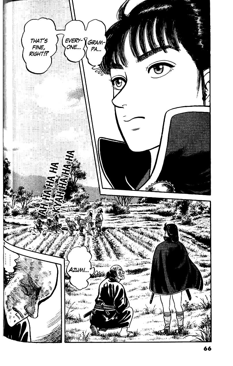 Azumi Chapter 69 page 32 - Chapter 69: Unmeasurable Regret