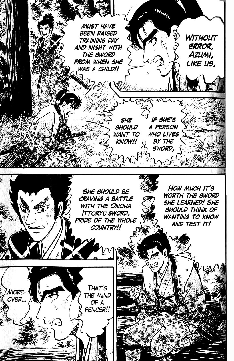 Azumi Chapter 73 page 17 - Chapter 73: The Fencers and the Assassin