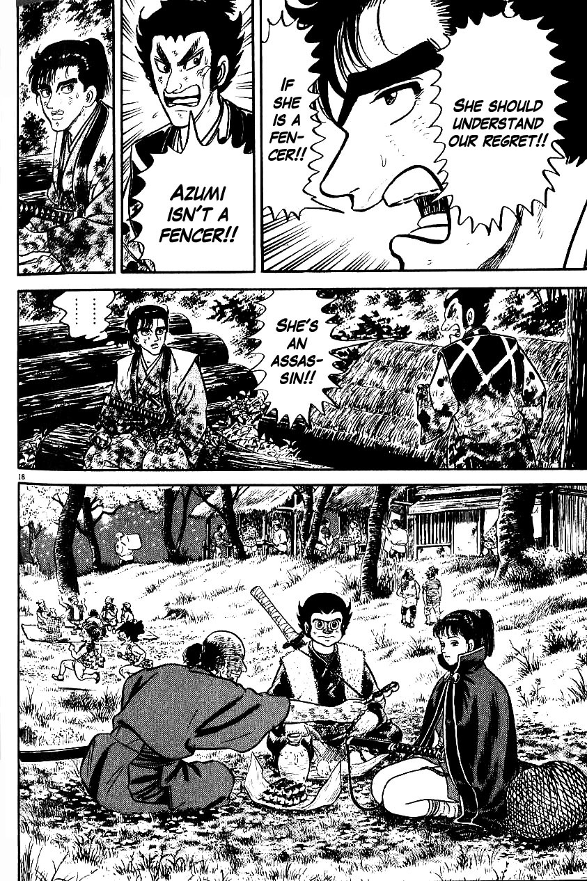 Azumi Chapter 73 page 18 - Chapter 73: The Fencers and the Assassin