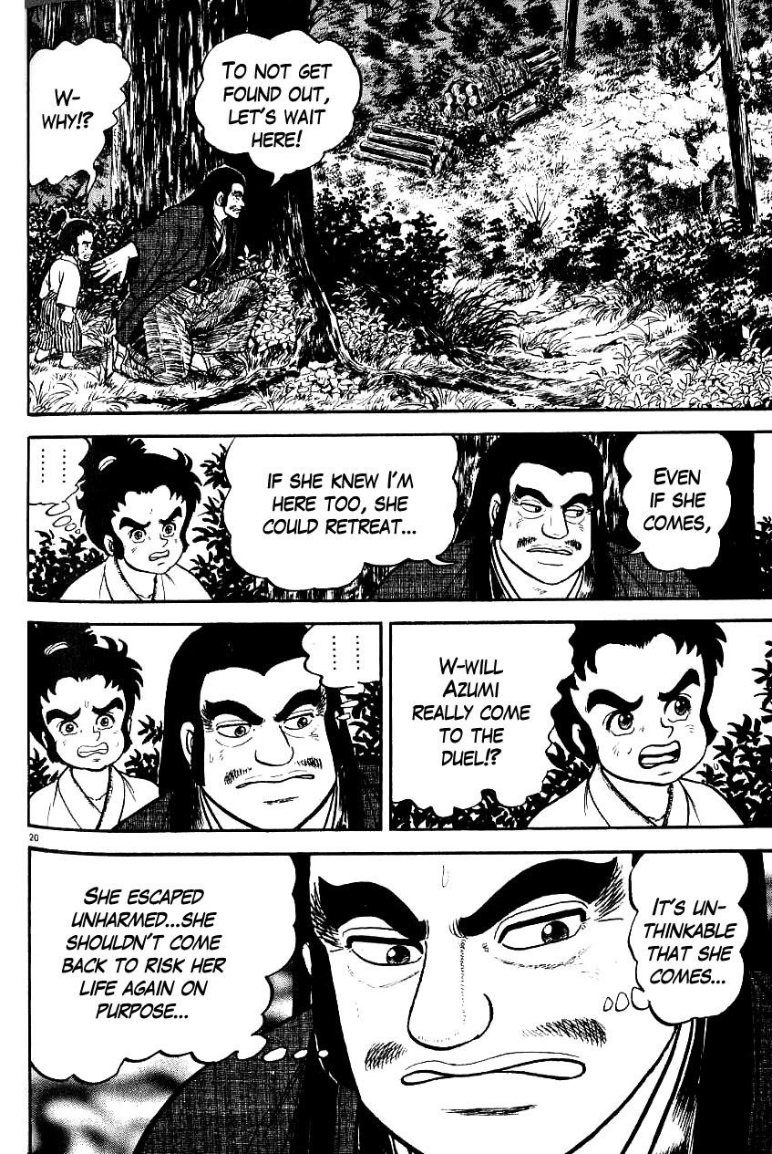 Azumi Chapter 73 page 20 - Chapter 73: The Fencers and the Assassin