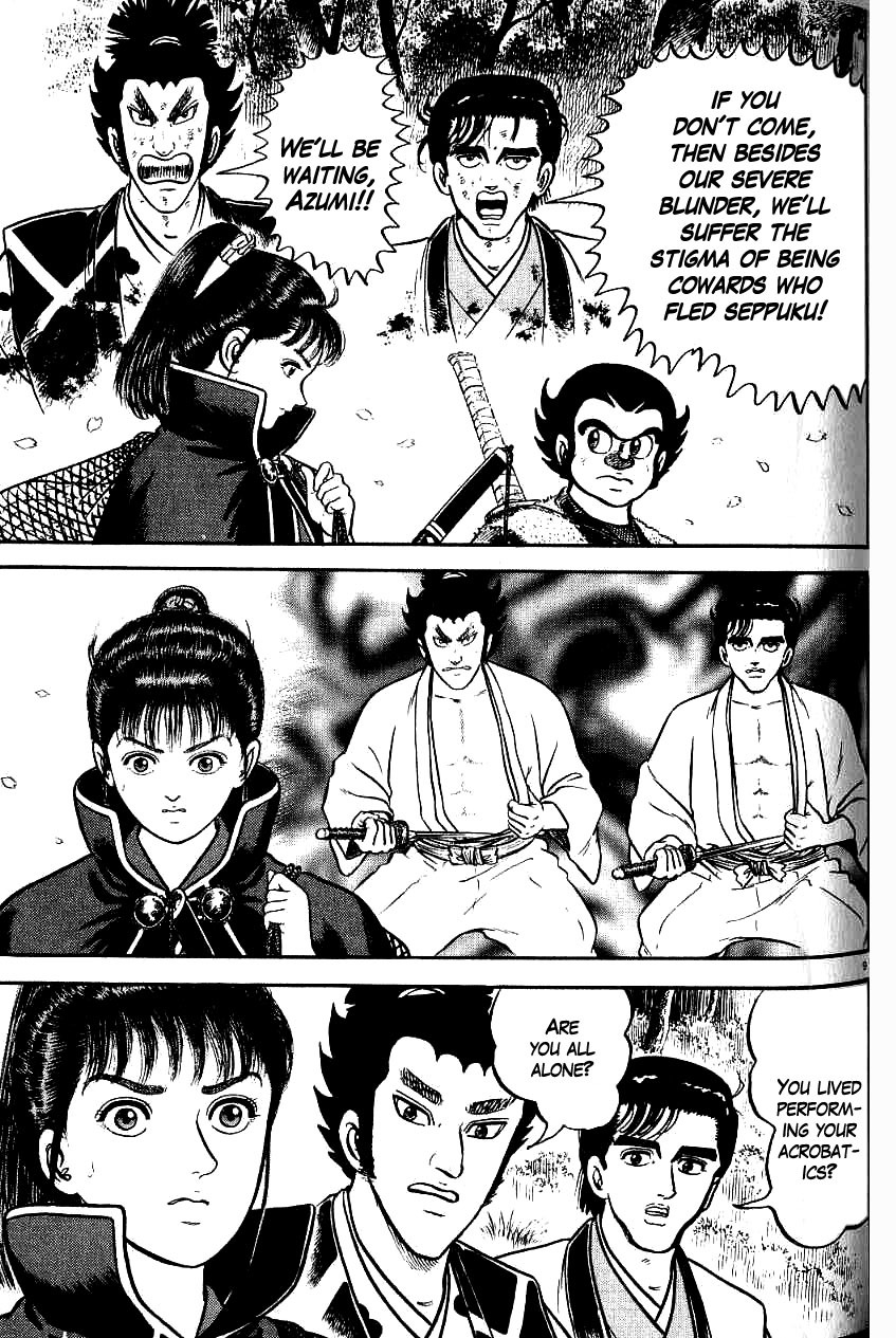 Azumi Chapter 73 page 9 - Chapter 73: The Fencers and the Assassin
