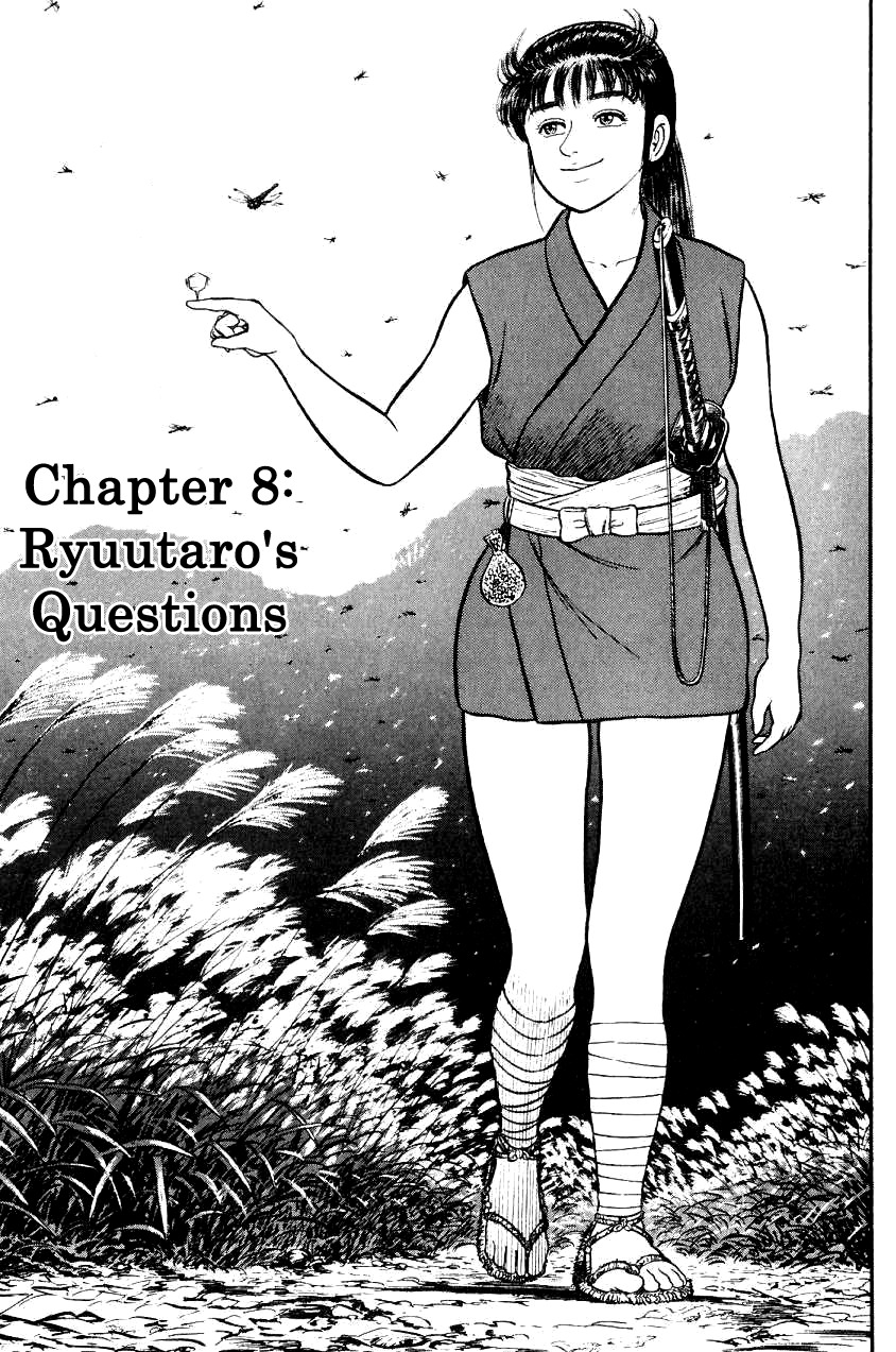 Azumi Chapter 8 page 1 - Chapter 8: Ryuutaro's Questions