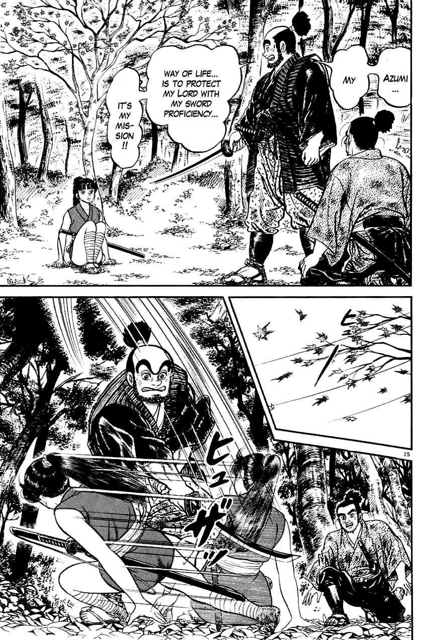 Azumi Chapter 8 page 15 - Chapter 8: Ryuutaro's Questions