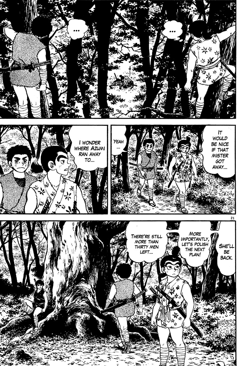 Azumi Chapter 8 page 21 - Chapter 8: Ryuutaro's Questions