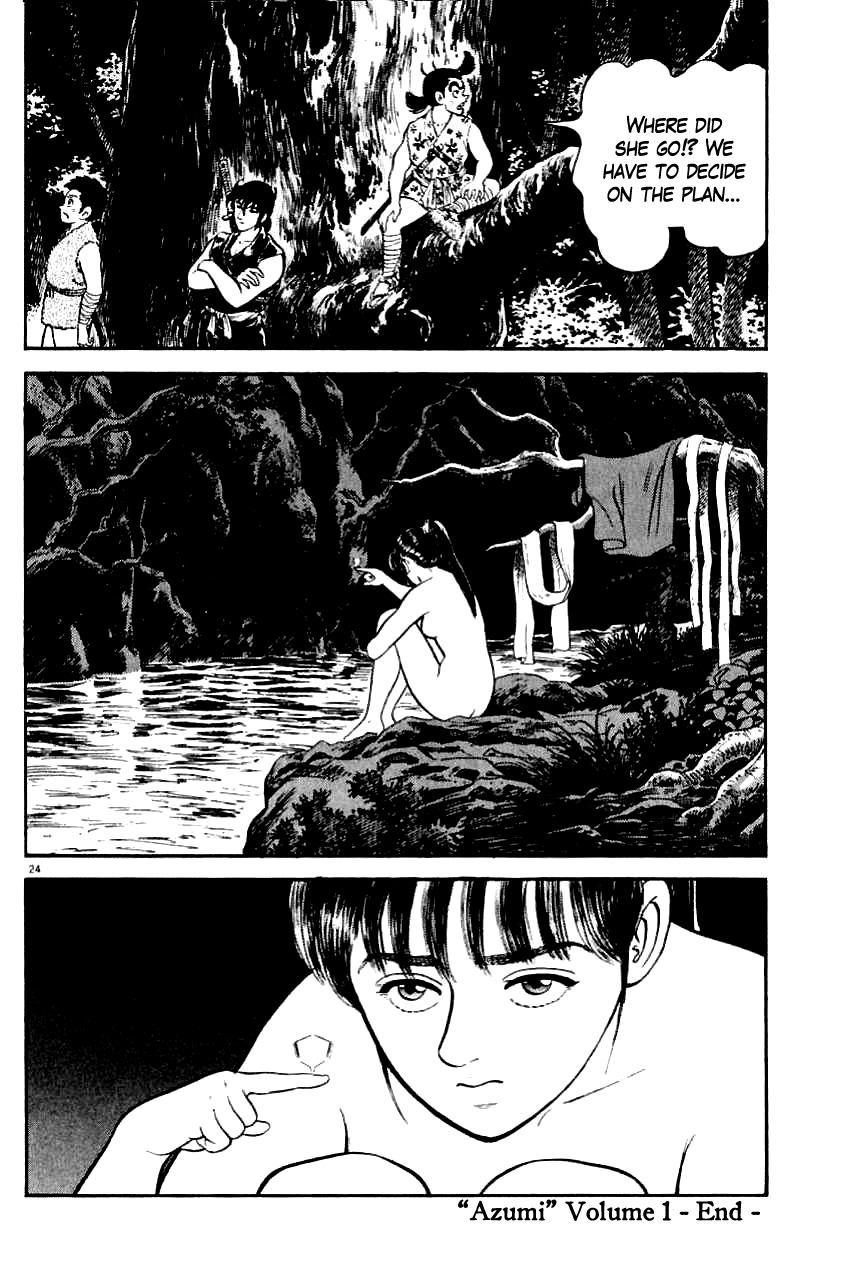 Azumi Chapter 8 page 24 - Chapter 8: Ryuutaro's Questions