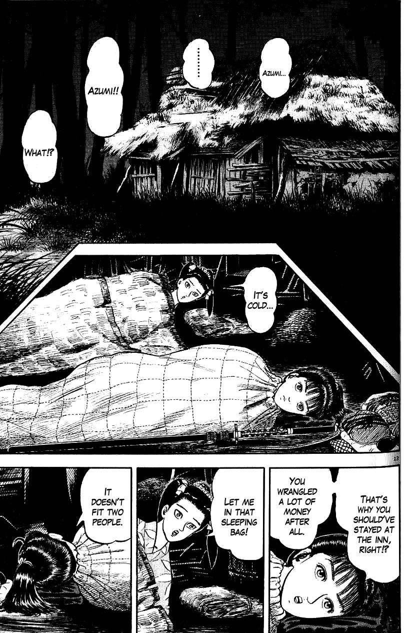 Azumi Chapter 80 page 13 - Chapter 80: Brief Moments of Rest