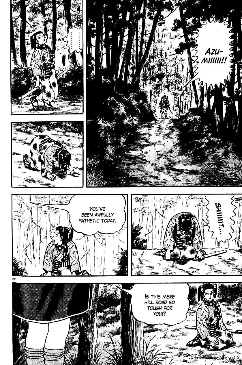 Azumi Chapter 80 page 22 - Chapter 80: Brief Moments of Rest