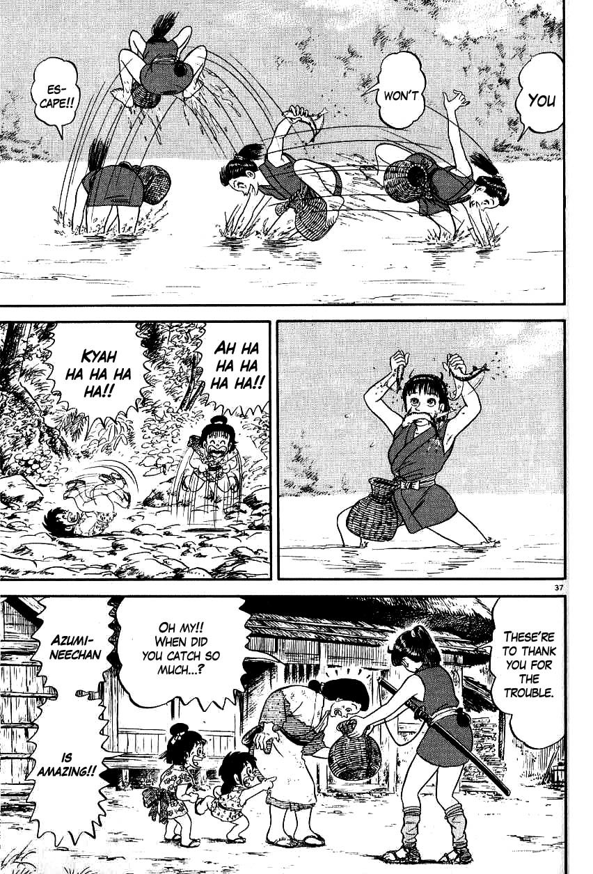 Azumi Chapter 80 page 37 - Chapter 80: Brief Moments of Rest