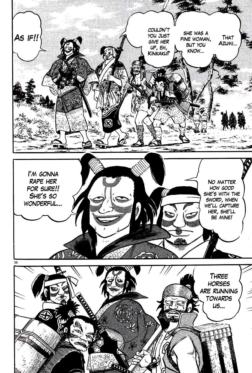 Azumi Chapter 80 page 38 - Chapter 80: Brief Moments of Rest