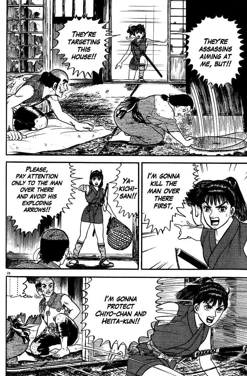 Azumi Chapter 81 page 32 - Chapter 81: The Exploding Arrows Attack