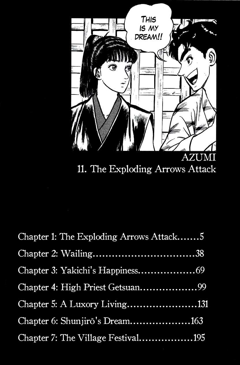Azumi Chapter 81 page 5 - Chapter 81: The Exploding Arrows Attack