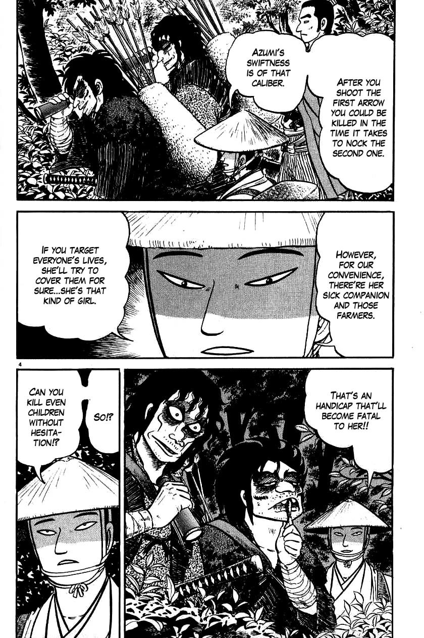 Azumi Chapter 81 page 8 - Chapter 81: The Exploding Arrows Attack