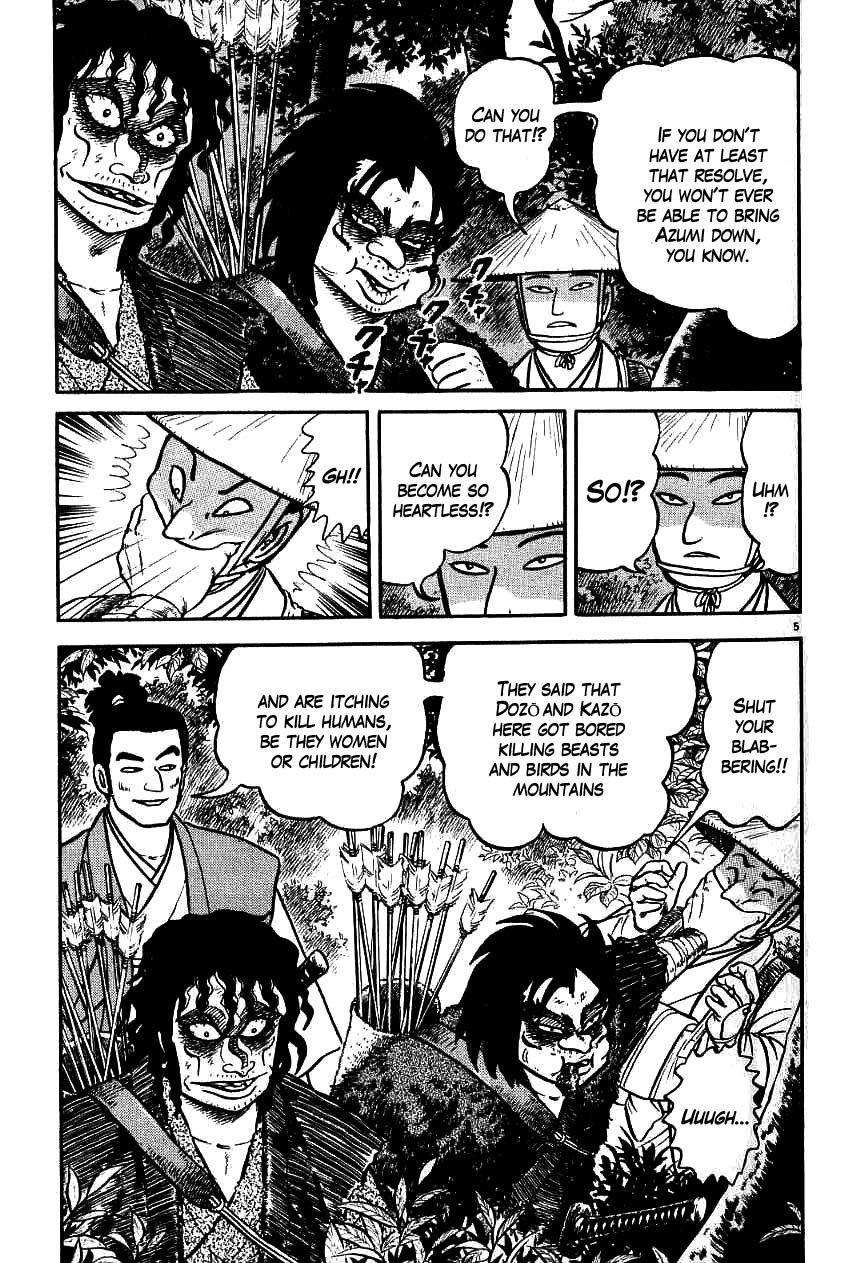 Azumi Chapter 81 page 9 - Chapter 81: The Exploding Arrows Attack