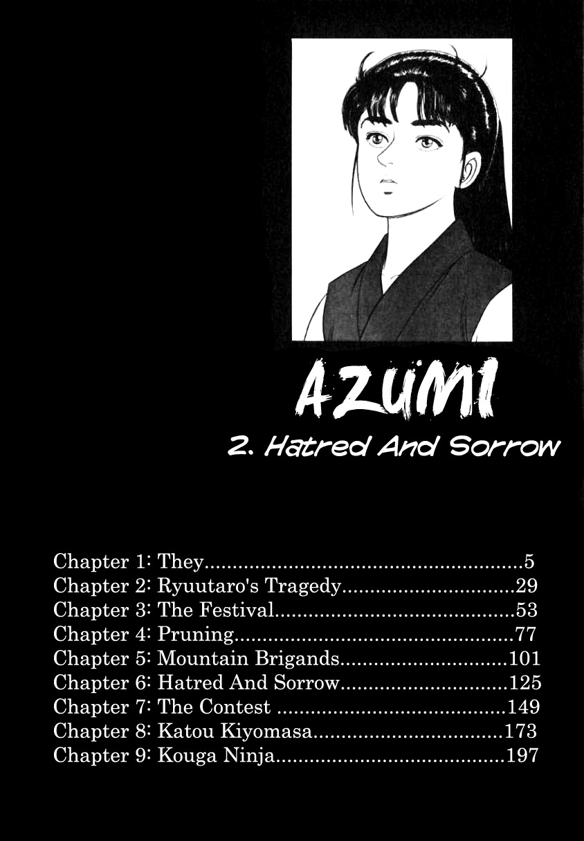 Azumi Chapter 9 page 4 - Chapter 9: They